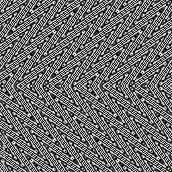 Obraz Design seamless zigzag decorative pattern