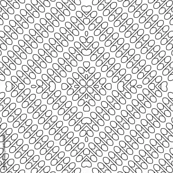 Obraz Design seamless decorative lacy pattern
