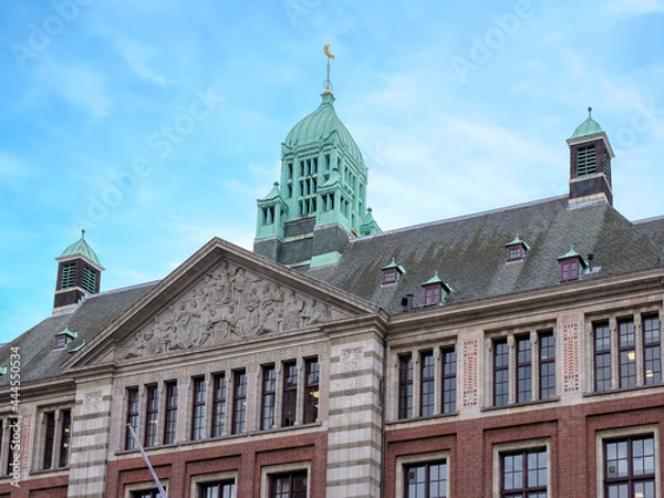 Obraz Made with permission of Euronext Stockechange Amsterdam, Noord-Holland Province, The Netherlands