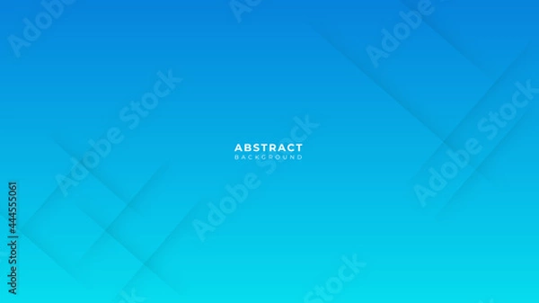 Fototapeta Abstract blue background with stripe lines