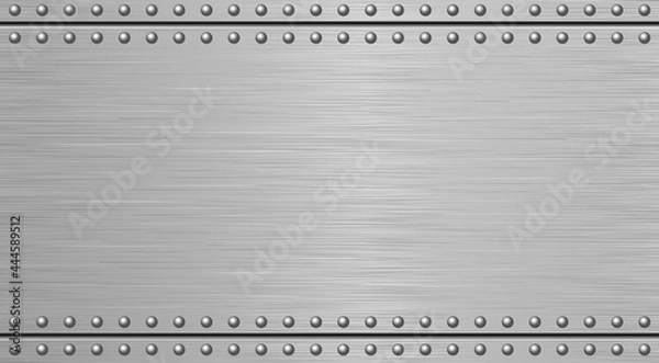 Fototapeta brushed metal background