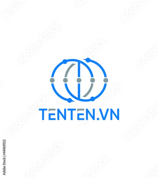 Fototapeta TenTen.VN creative modern vector logo template 
