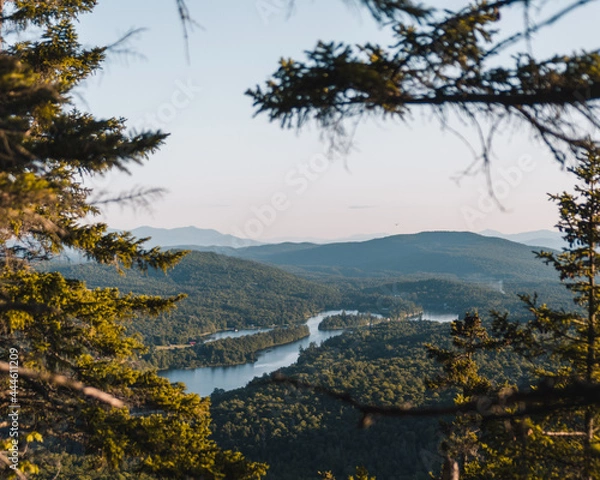 Obraz Sunset from Mt. Norris