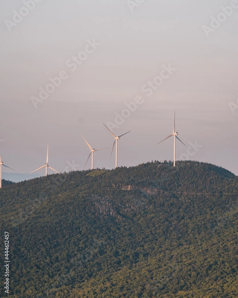 Obraz Mountaintop windmills