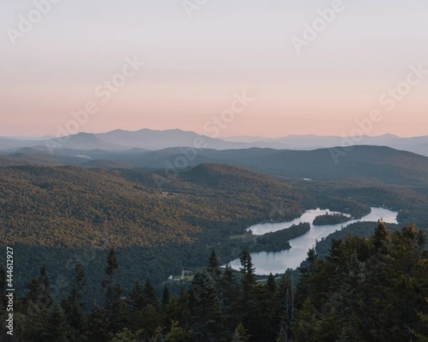 Obraz Sunset from Mt. Norris