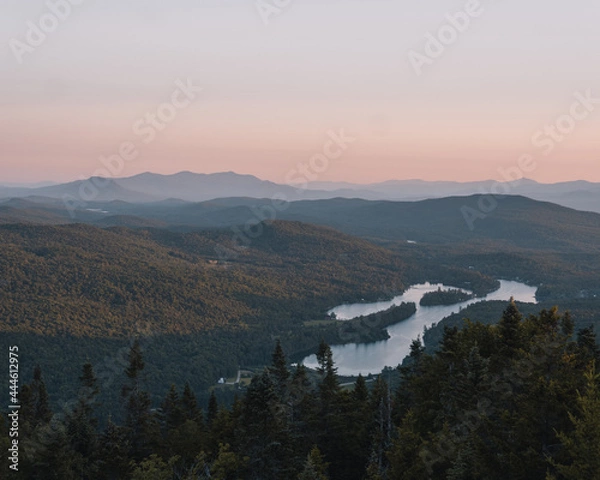 Obraz Sunset from Mt. Norris