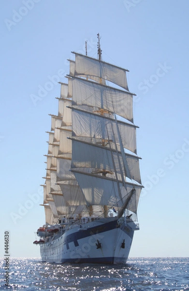 Obraz Royal Clipper na kotwicy niedaleko Ponzy we Włoszech