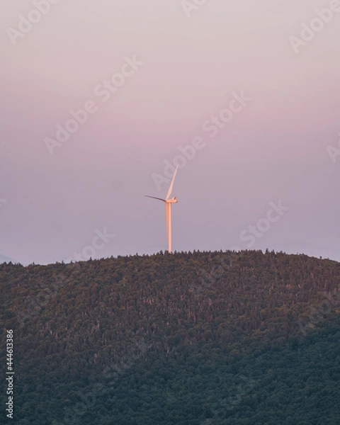 Obraz Mountaintop windmills