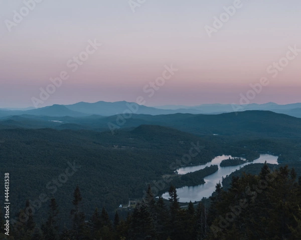 Obraz Sunset from Mt. Norris