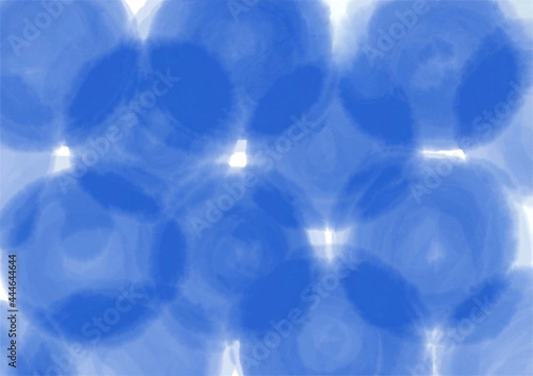 Obraz 水彩風の水玉の背景イラスト