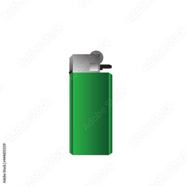 Fototapeta Flat illustration match ignite burn vector icons for web