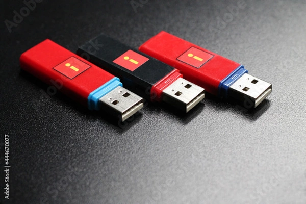 Obraz A USB drive with protective software