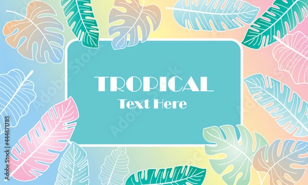 Obraz summer background