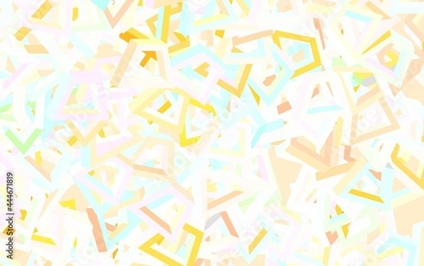 Fototapeta Light Multicolor vector texture with abstract forms.