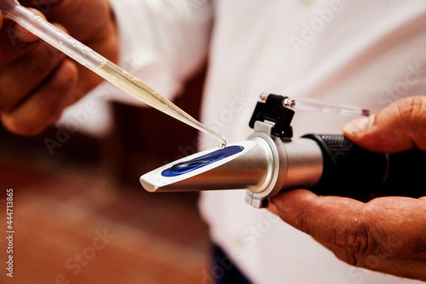 Obraz hand with syringe