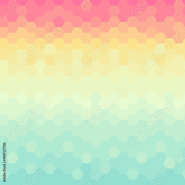 Fototapeta Seamless Rainbow Background