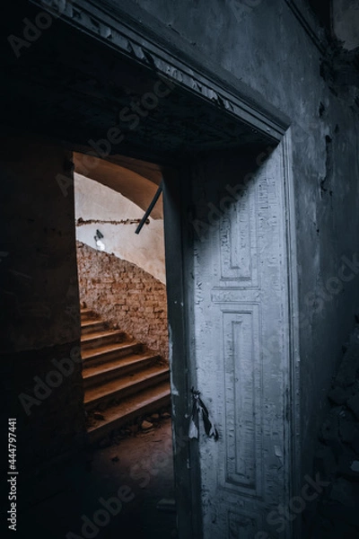 Fototapeta old abandoned building