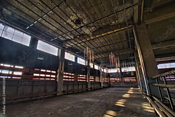 Fototapeta 炭鉱施設　浴場区画