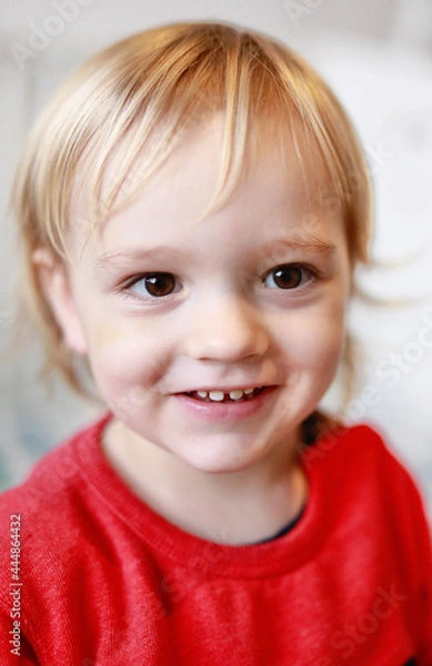 Fototapeta portrait of a little child