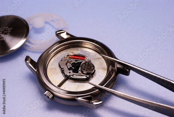 Obraz 腕時計の電池交換