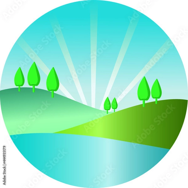 Obraz background with leaves