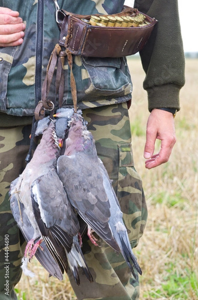 Obraz Połów udanego polowania