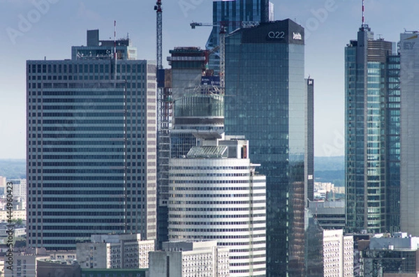 Obraz Warsaw - City center