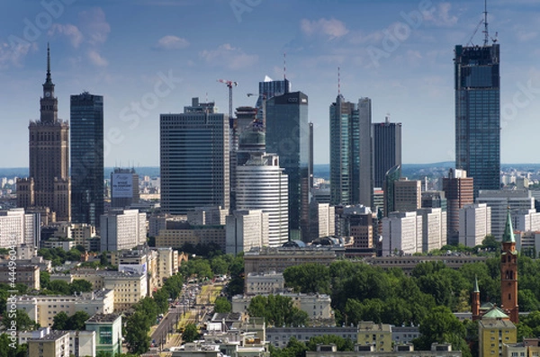 Obraz Warsaw - City center