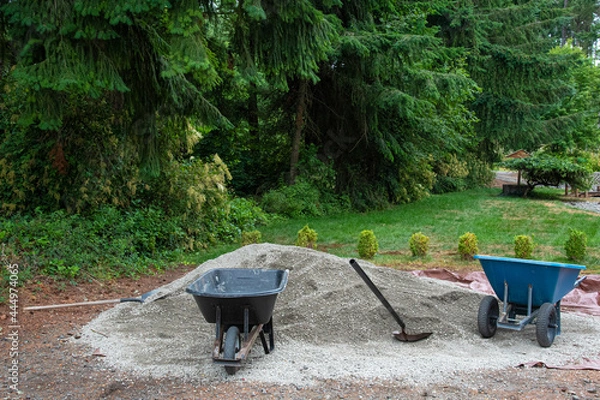 Obraz Hauling Gravel