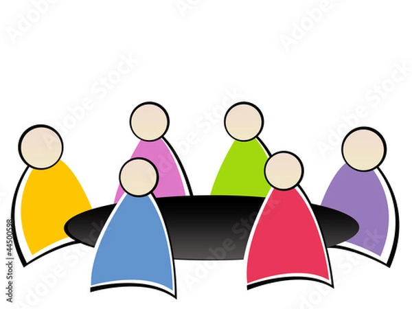 Fototapeta réunion au travail