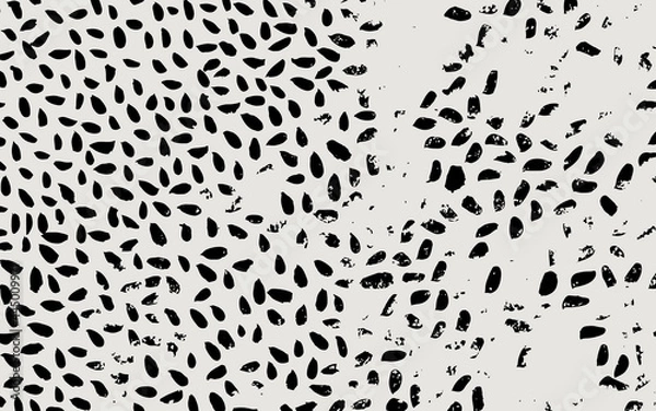 Obraz Seamless organic grunge pattern. Abstract background with brush strokes. Hand drawn texture. Modern graphic design. 