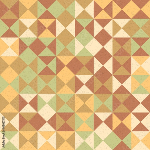 Fototapeta Abstract Geometric Pattern generative computational art illustration
