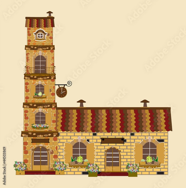 Obraz Scrapbook Design Elements -  House. vector