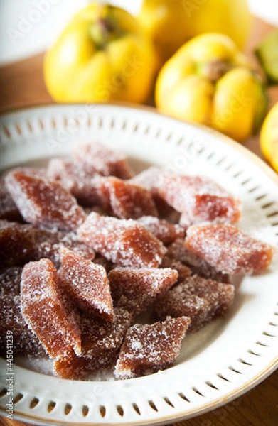 Fototapeta Quittenbrot