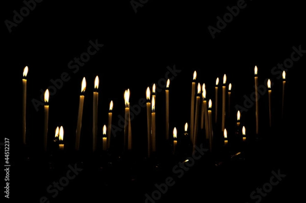 Obraz Candles in the Dark