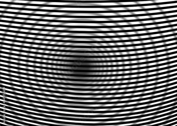 Obraz spiral optical illusion background.