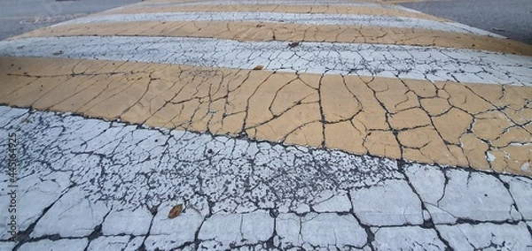 Obraz snow on the window