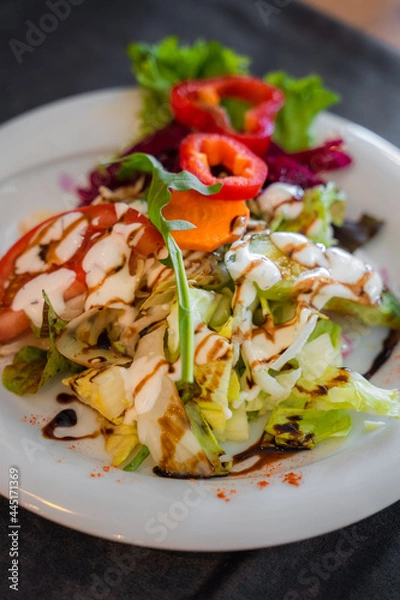 Fototapeta Salatteller