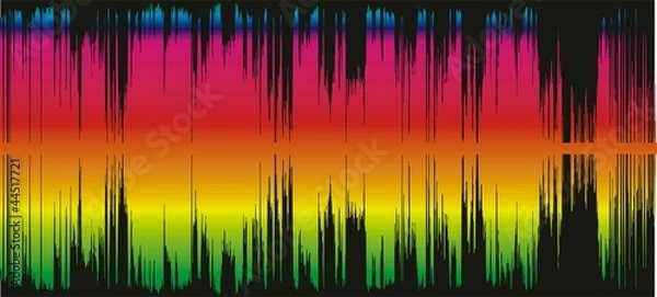 Obraz Welllenform Aufnahme