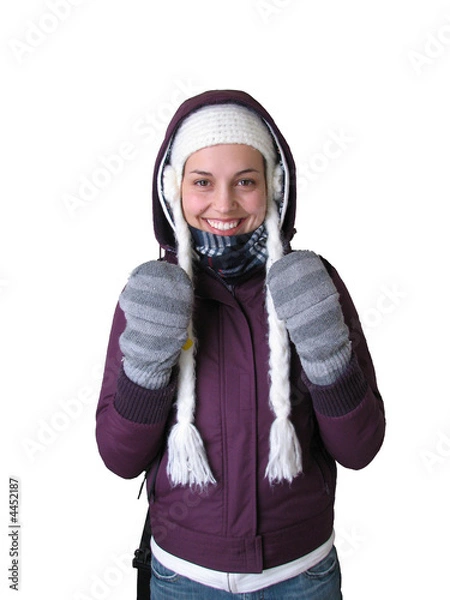 Obraz Cold Weather Girl