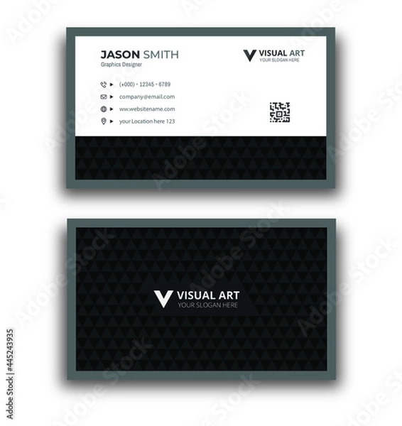 Obraz Black And White Simple Business