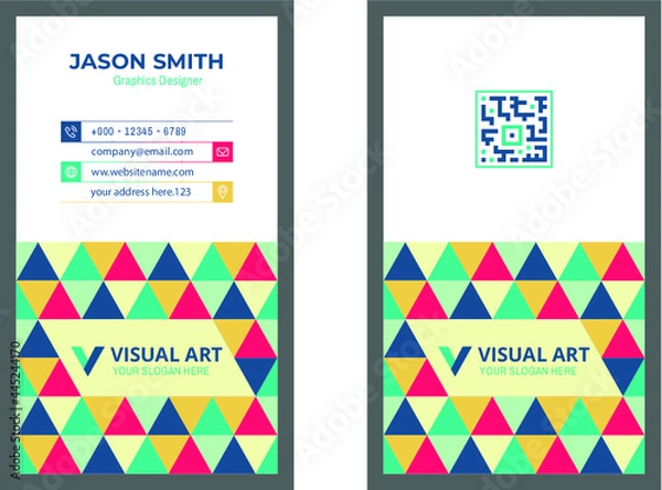 Obraz Corporate business card