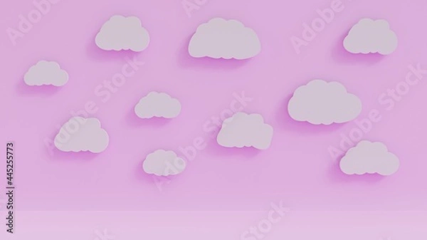 Fototapeta Abstract background illustration. 3d rendering.