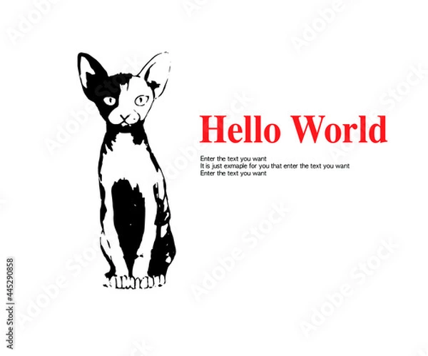 Fototapeta Cute Templates for web and book design