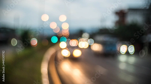 Fototapeta traffic in motion