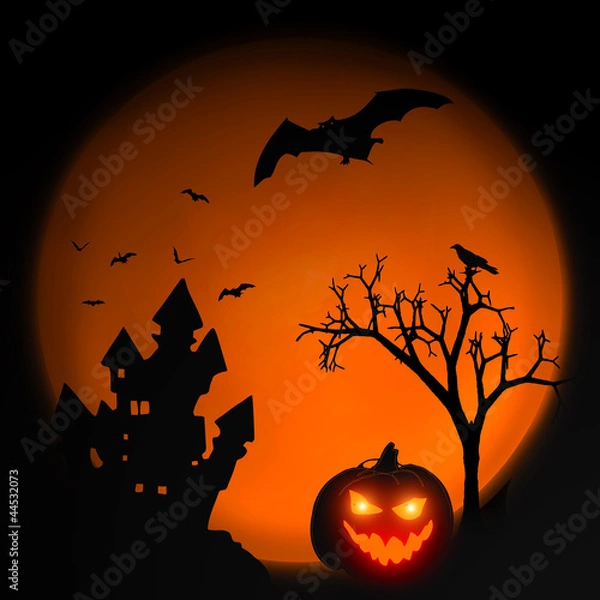 Obraz Halloween background
