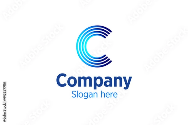 Fototapeta Vector Logotype branding marketing template