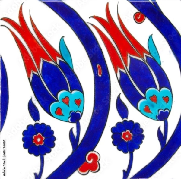 Obraz Old Handmade Turkish Tile