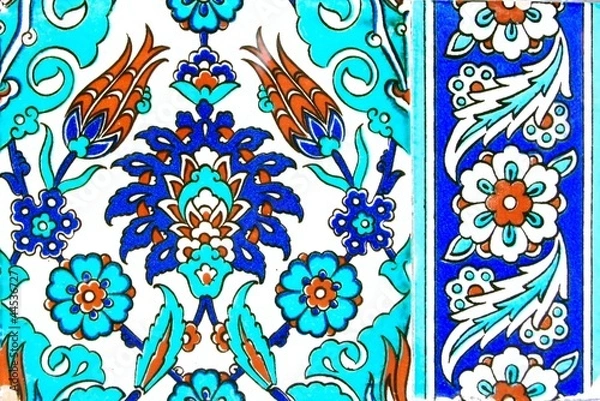 Obraz Old Handmade Turkish Tile