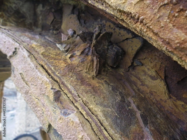 Obraz rusty maschine